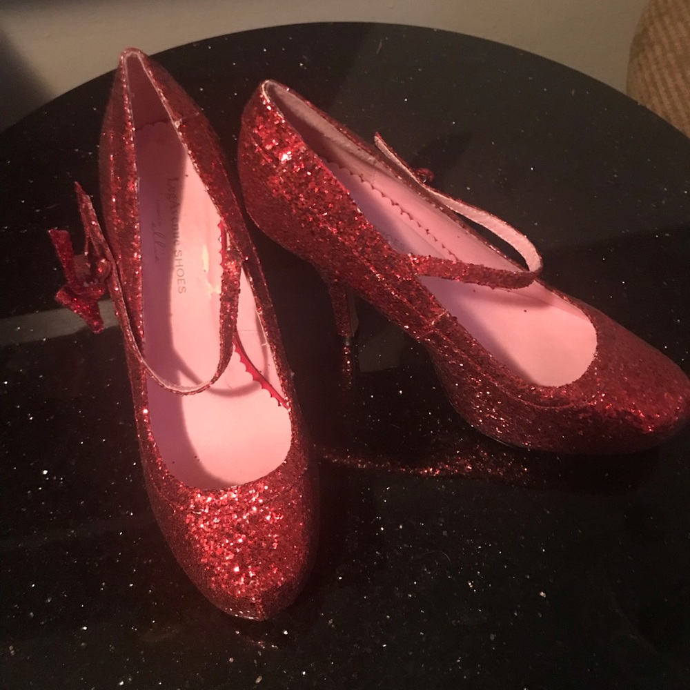 Dorothy’s Ruby Red Slippers (baby doll style)